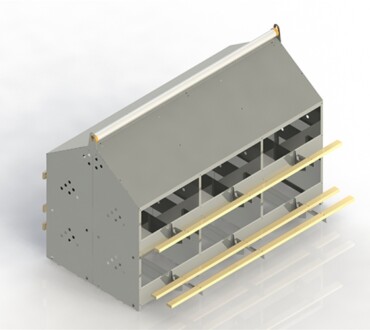 Manual Egg Nest Box