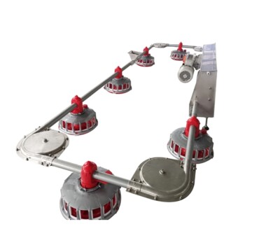 Female Pan Feeding System
